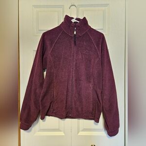 Columbia Purple Fleece Jacket